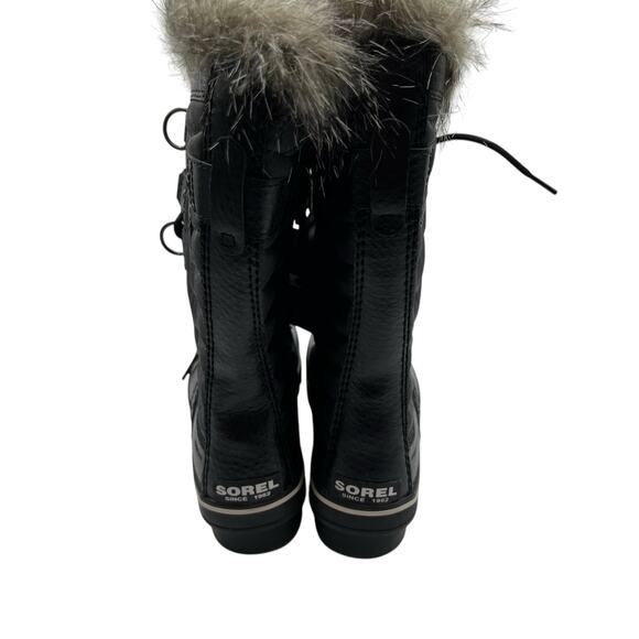 Sorel Womens Size 6.5  Tofino II Waterproof Faux Fur Trim Boots Black Stone NWT - Picture 13 of 13